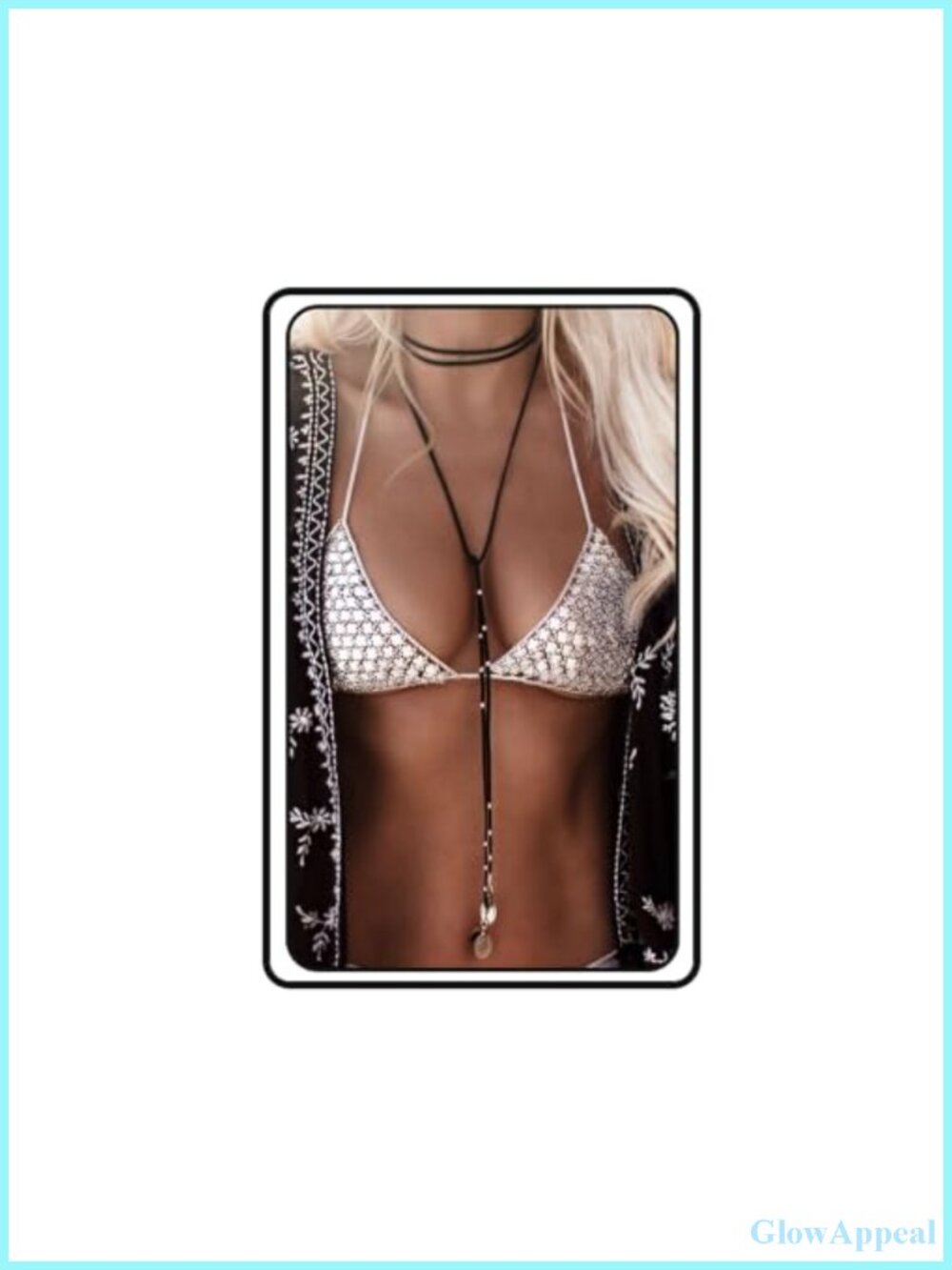 Boho Velvet Wrap Choker Necklace Tassel Pendant Celebrity Wedding Jewelry